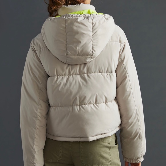 Pilcro Utlility Puffer Jacket (Moonstruck Combo) - Picture 4 of 7